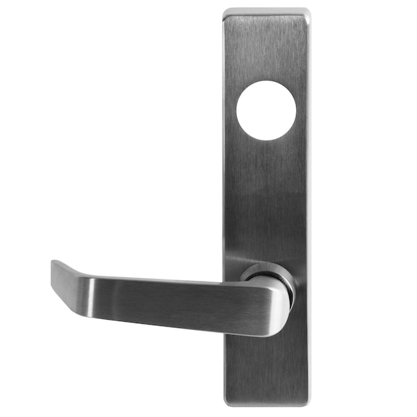 Exit Trim, Classroom, S Lever, Less Cylinder, US26D, LHR